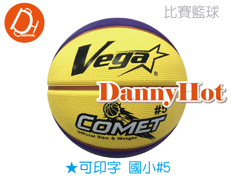 VEGA超軟橡膠籃球#5